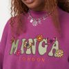 Minga London Minga Flowers & Butterflies High Neck Sweater | Sweaters & Hoodies