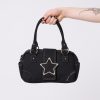 Minga London Star Girl Black Y2K Handbag | Accessories