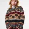 Minga London Granny Jacquard Knit Jumper | Knitwear