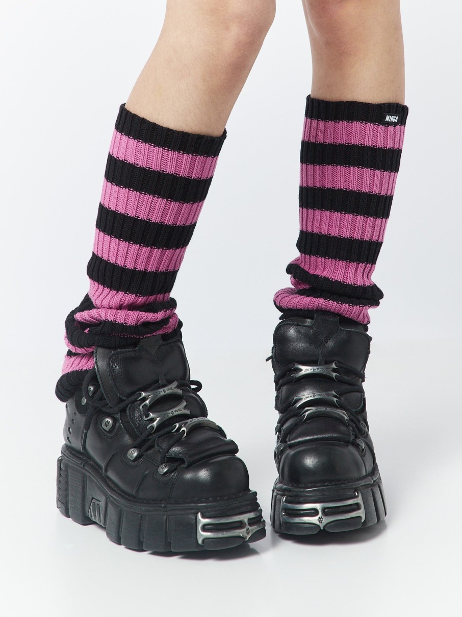 Minga London All Striped Up Leg Warmers | Accessories