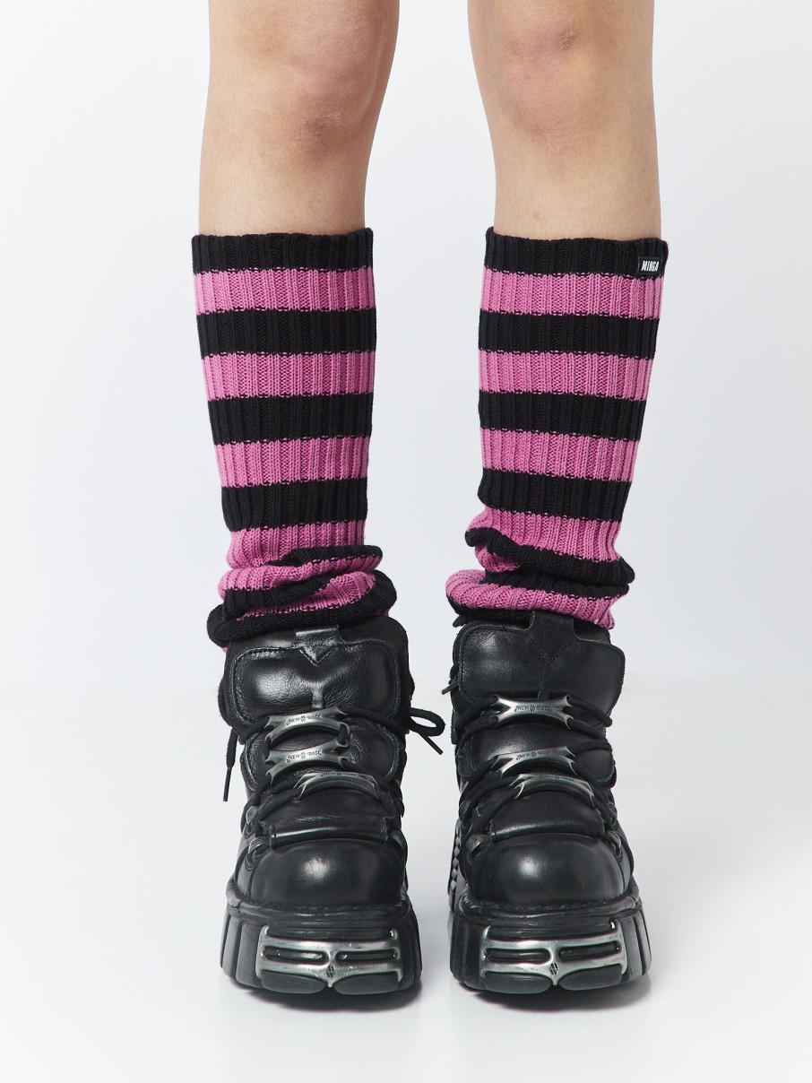 Minga London All Striped Up Leg Warmers | Accessories