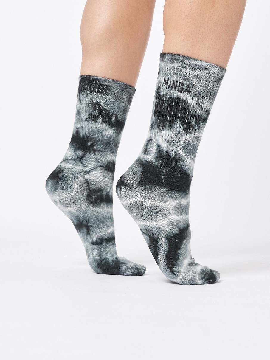 Minga London Minga Tie Dye Crew Socks | Accessories