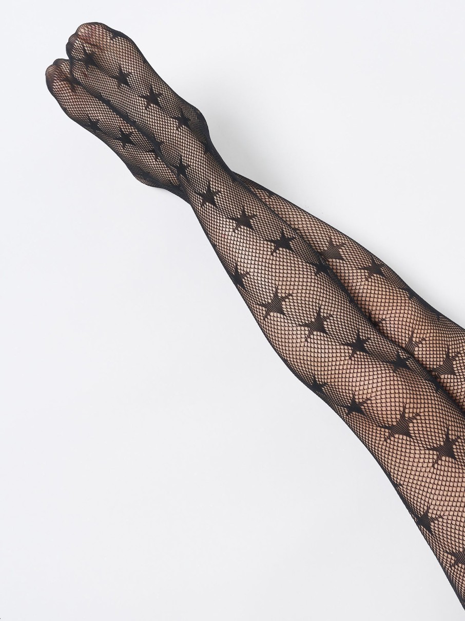 Minga London In The Stars Fishnet Tights | Accessories