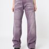 Minga London Cora Washed Mauve Straight Jeans | Bottoms