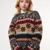 Minga London Granny Jacquard Knit Jumper | Sweaters & Hoodies