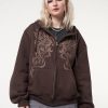 Minga London Fairy Wings Zip Up Hoodie | Jackets & Cardigans