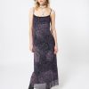 Minga London Dark Renaissance Mesh Maxi Dress | Dresses