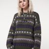 Minga London Aspen Jacquard Knit Jumper | Sweaters & Hoodies