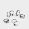 Minga London Ace Of Spades Silver Rings Set | Accessories