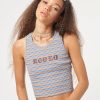 Minga London Rodeo Striped Vest Top | Tops & T-Shirts