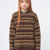 Minga London Hazel Striped Chunky Knit Jumper | Sweaters & Hoodies