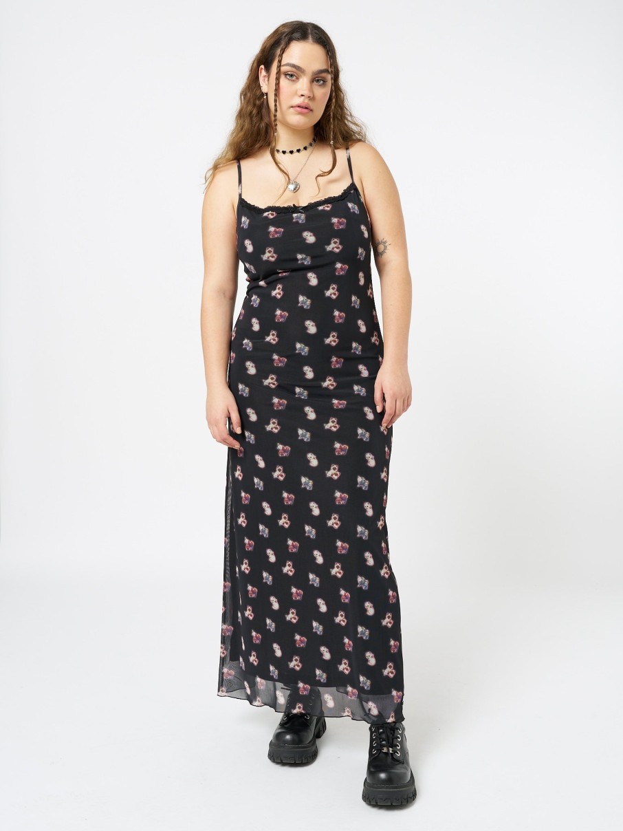 Minga London That Cat Girl Mesh Maxi Dress | Dresses