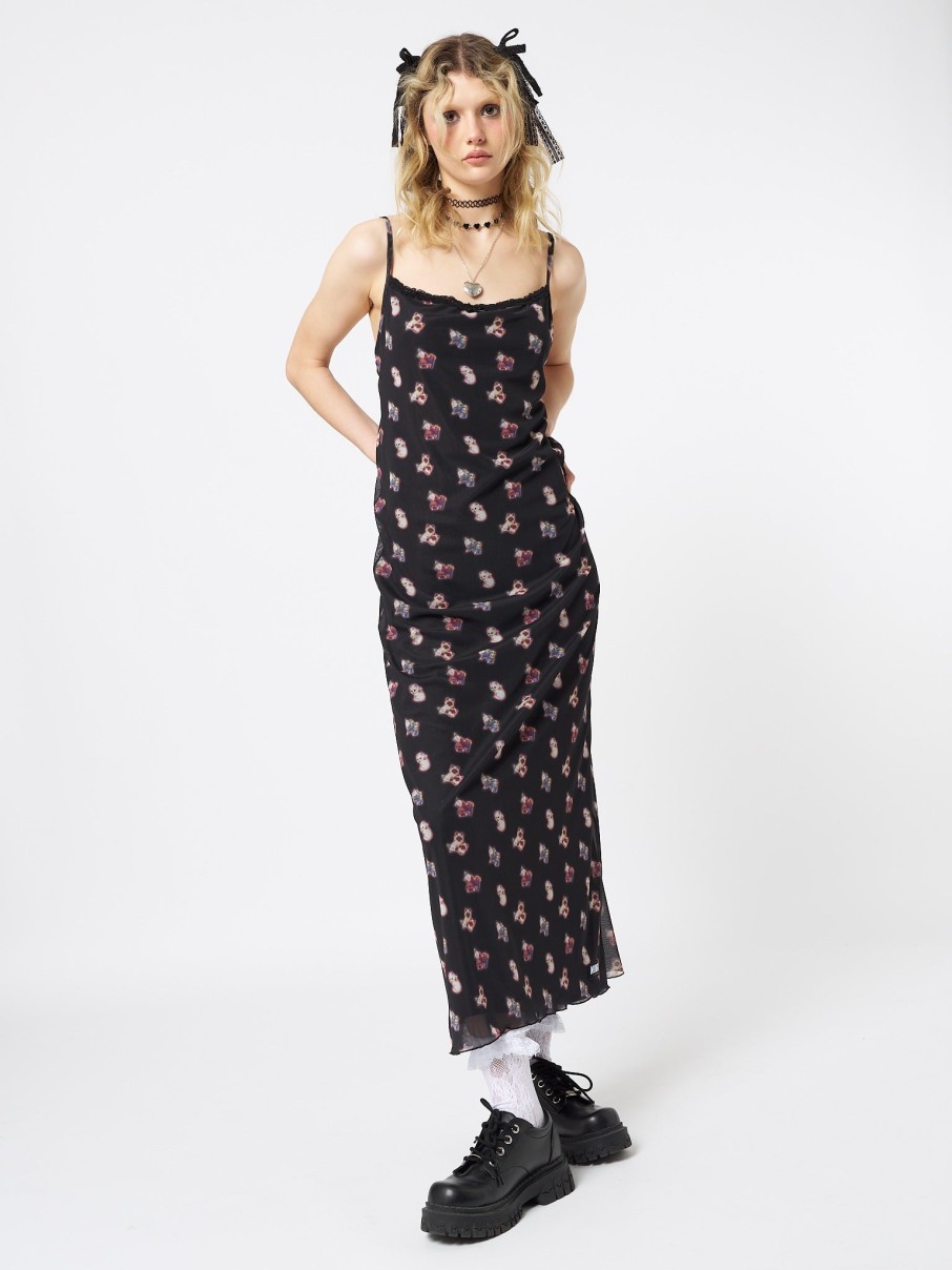 Minga London That Cat Girl Mesh Maxi Dress | Dresses