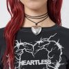 Minga London Chunky Heart Pendant Necklace | Accessories